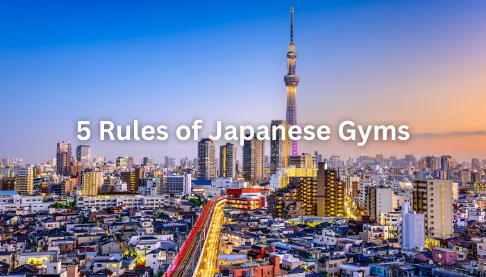 Image of Japanese Gym Rules